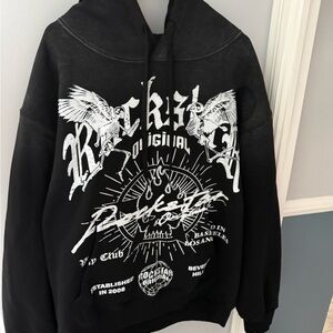Rockstar Original Black Graphic Hoodie